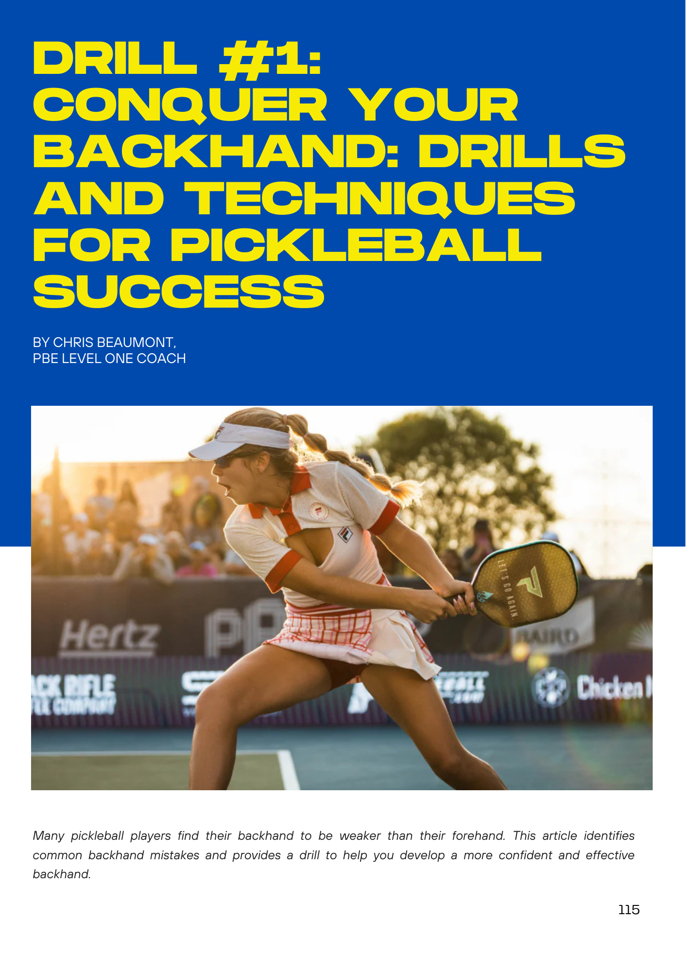 World Pickleball Magazine Issue #2: March 2025