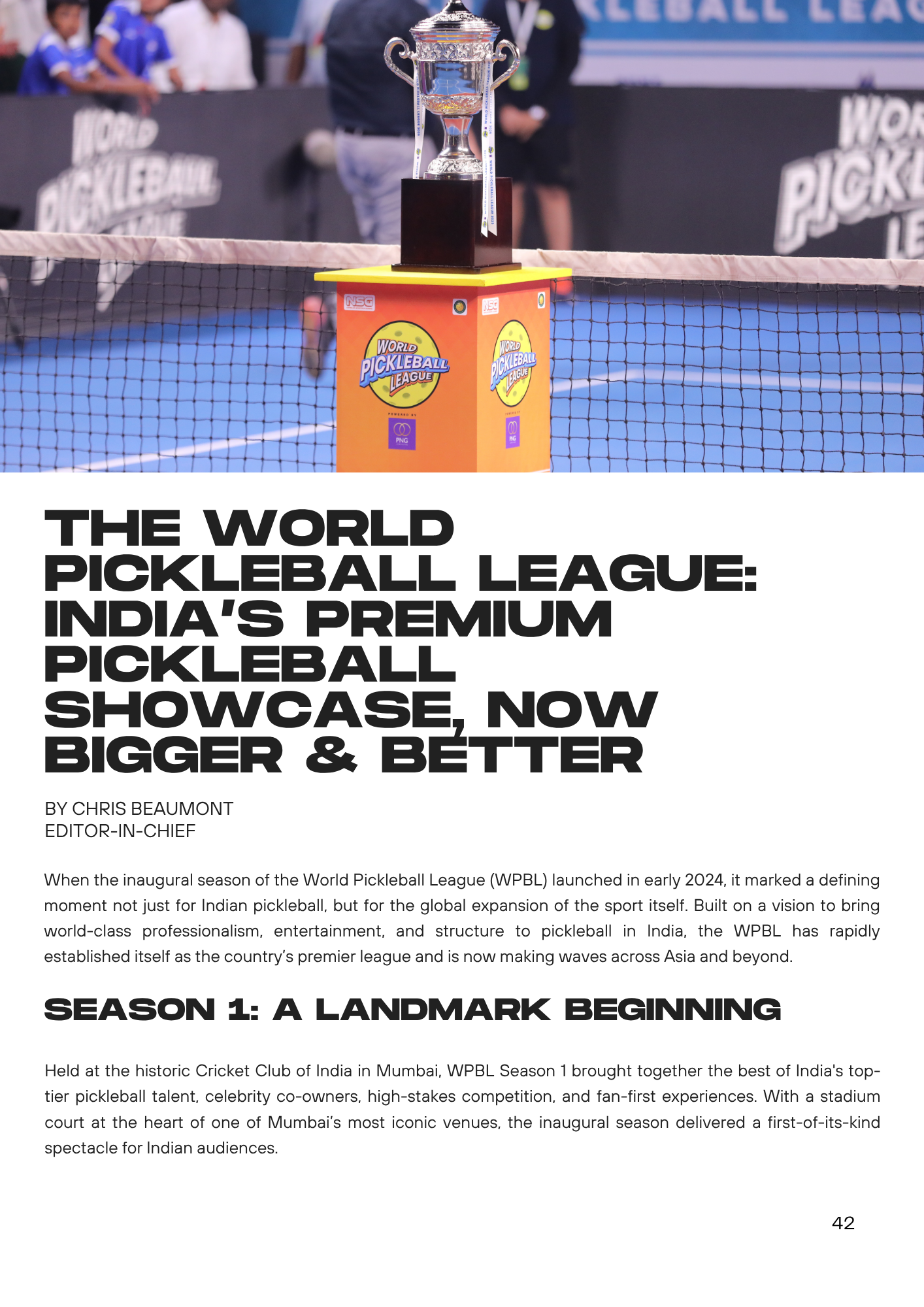 World Pickleball Magazine #7 - August 2025: The English Open Preview and more