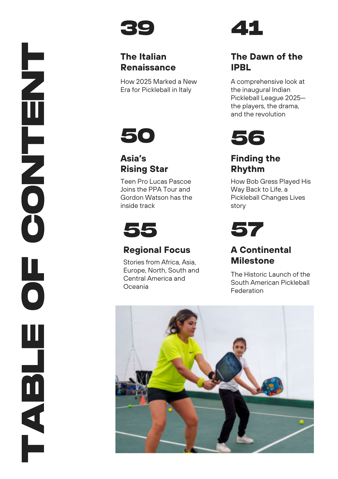 World Pickleball Magazine – January 2026 | Global Pickleball Stories