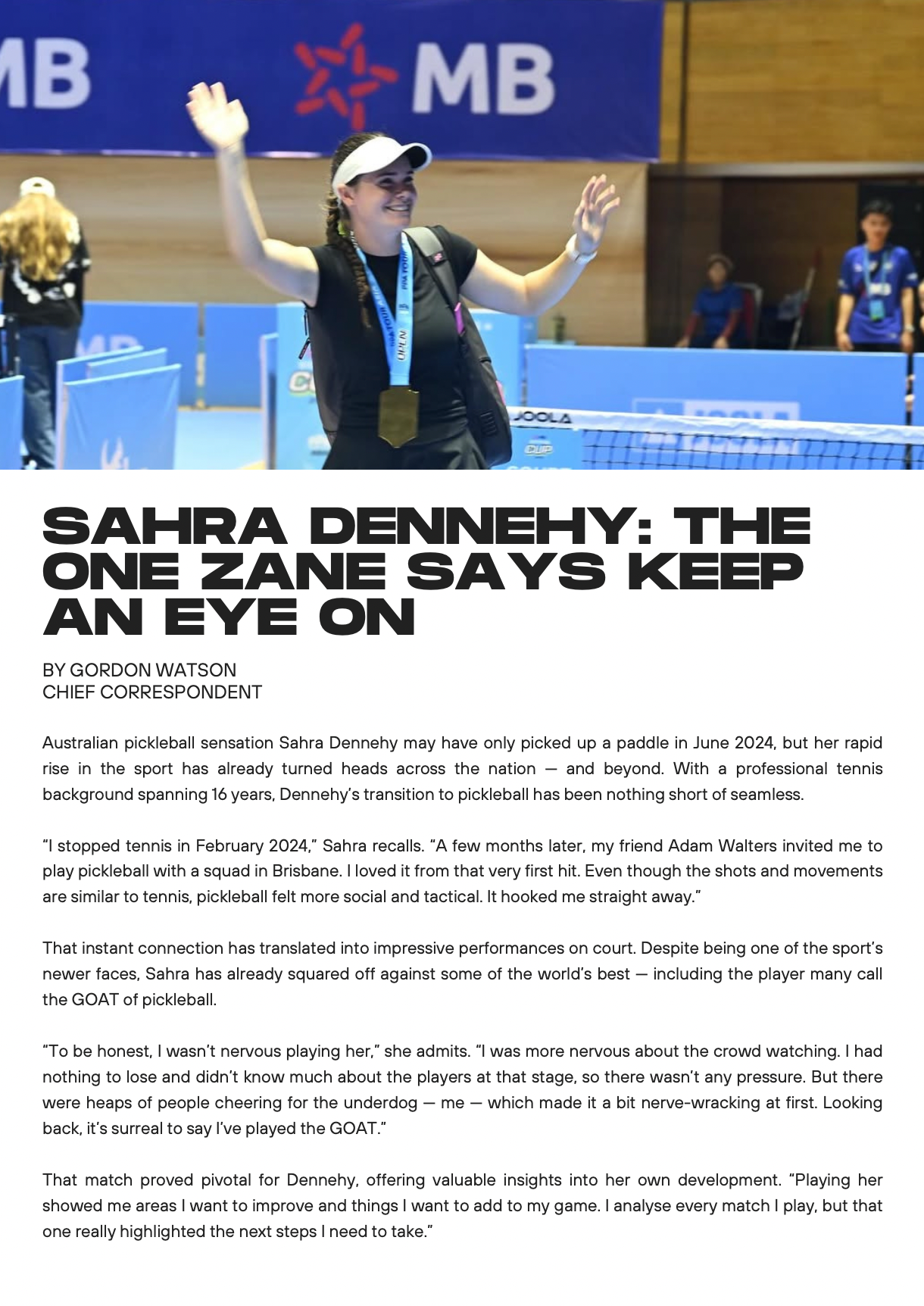 World Pickleball Magazine Issue #10: November 2025