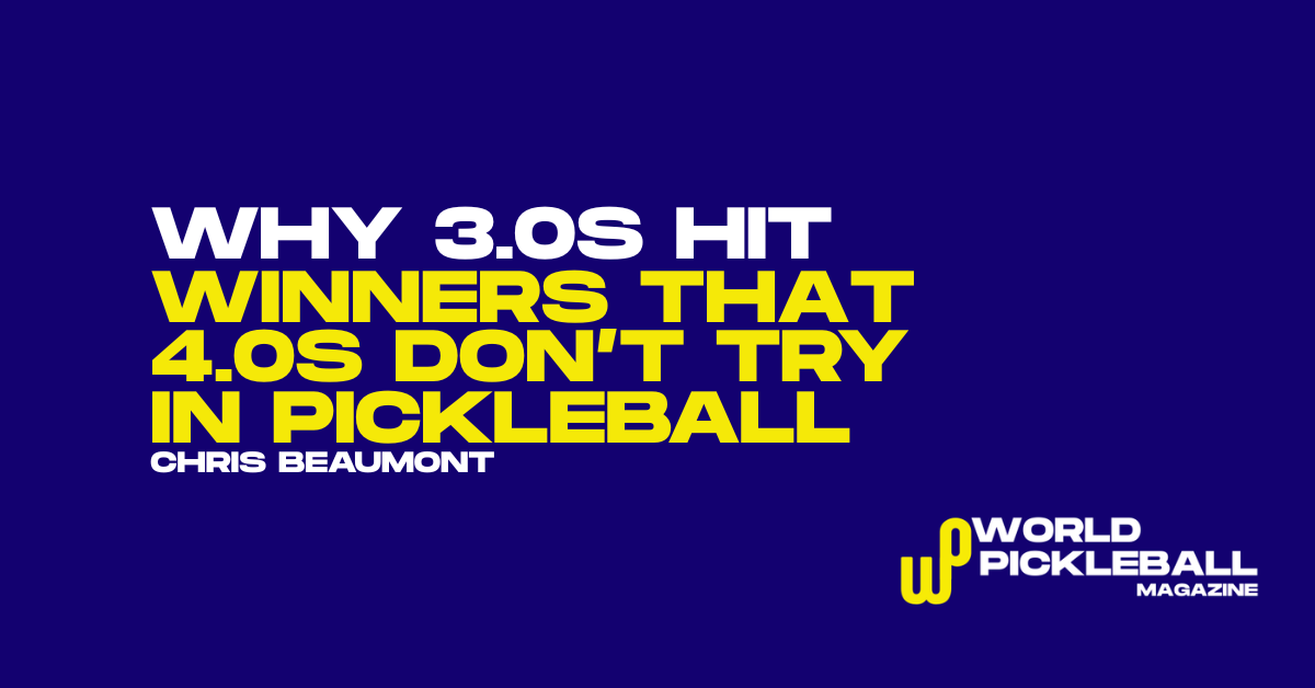 shot selection pickleball