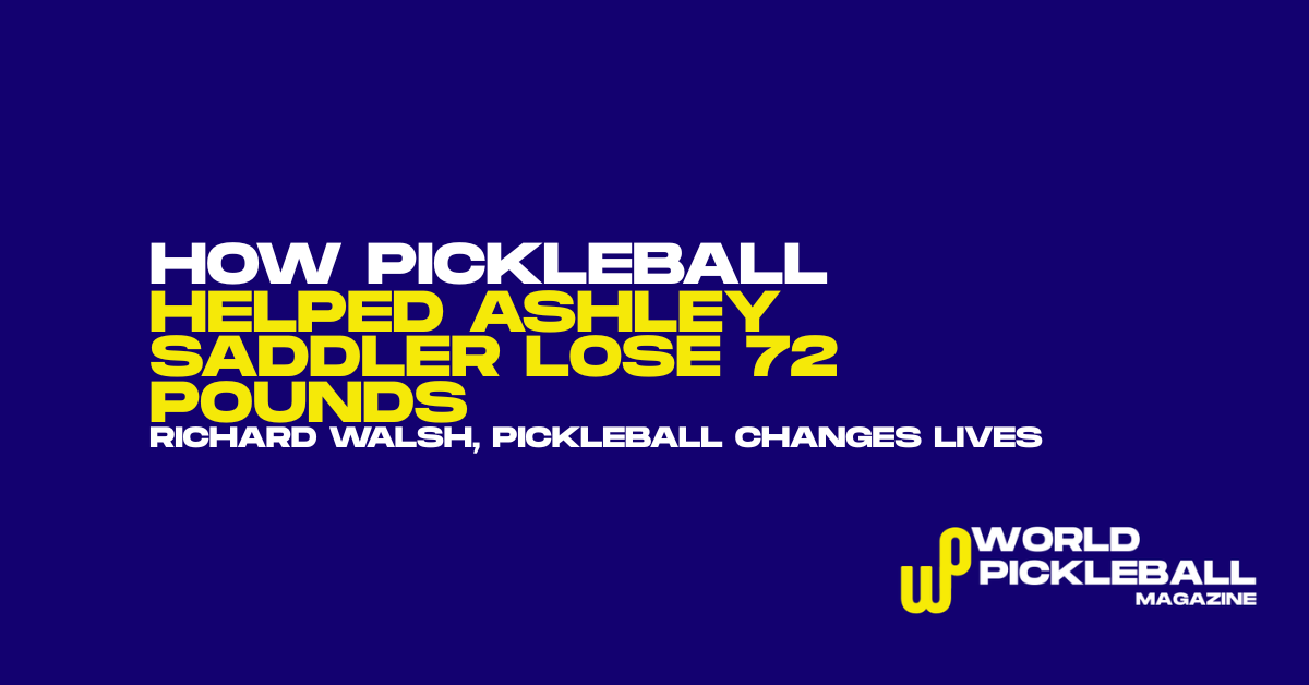 Ashley Saddler pickleball story