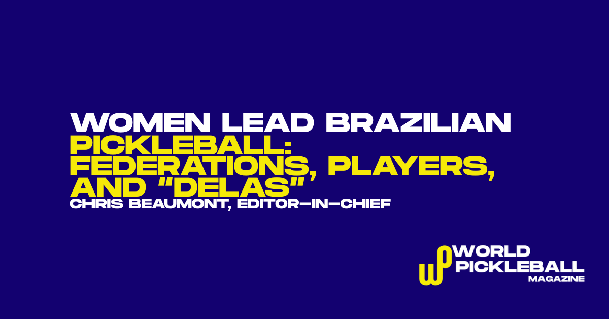 Brazilian pickleball women