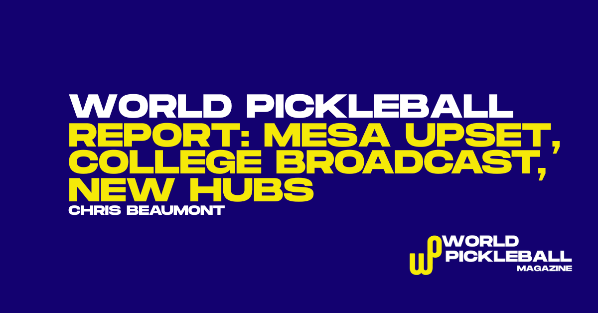 Mesa Upset, Collegiate Amazon Deal, and Global Circuits Expand from Cairo to Japan