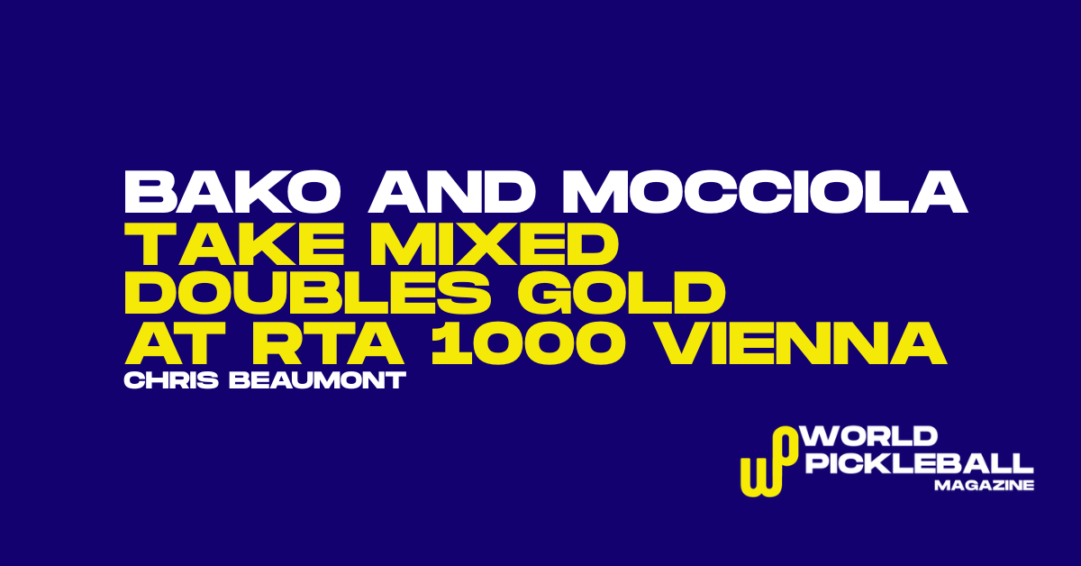 Bako and Mocciola Win Vienna Mixed Gold as RTA 1000 Intensity Rises Across Europe