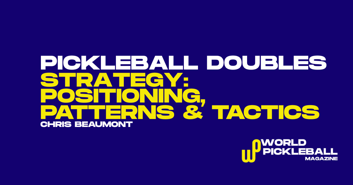 pickleball doubles strategy