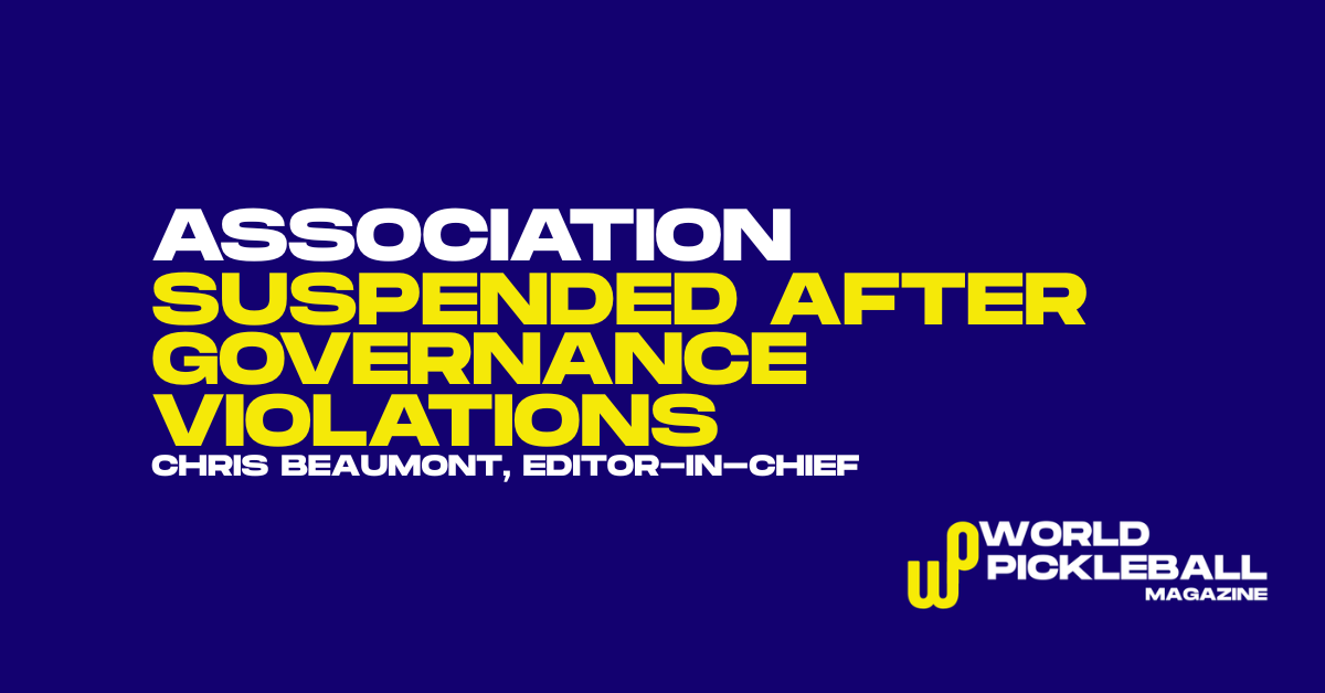 Malaysia Federation Suspended as Governance Crisis Rocks Asian Pickleball