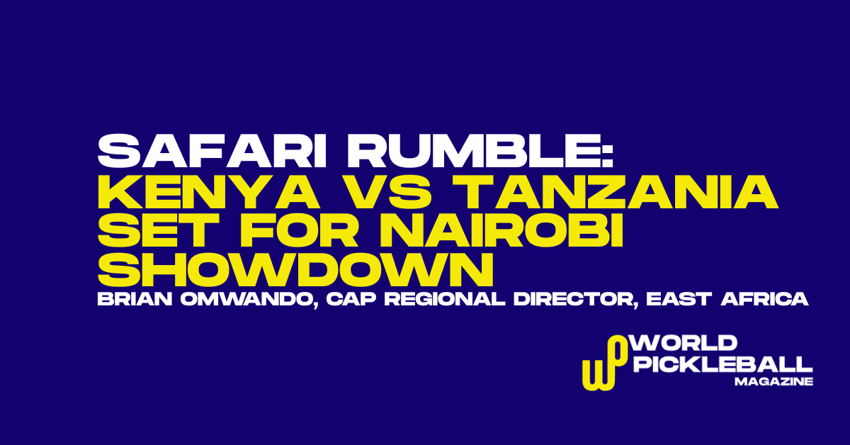 Safari Rumble pickleball
