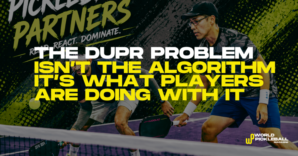 DUPR pickleball