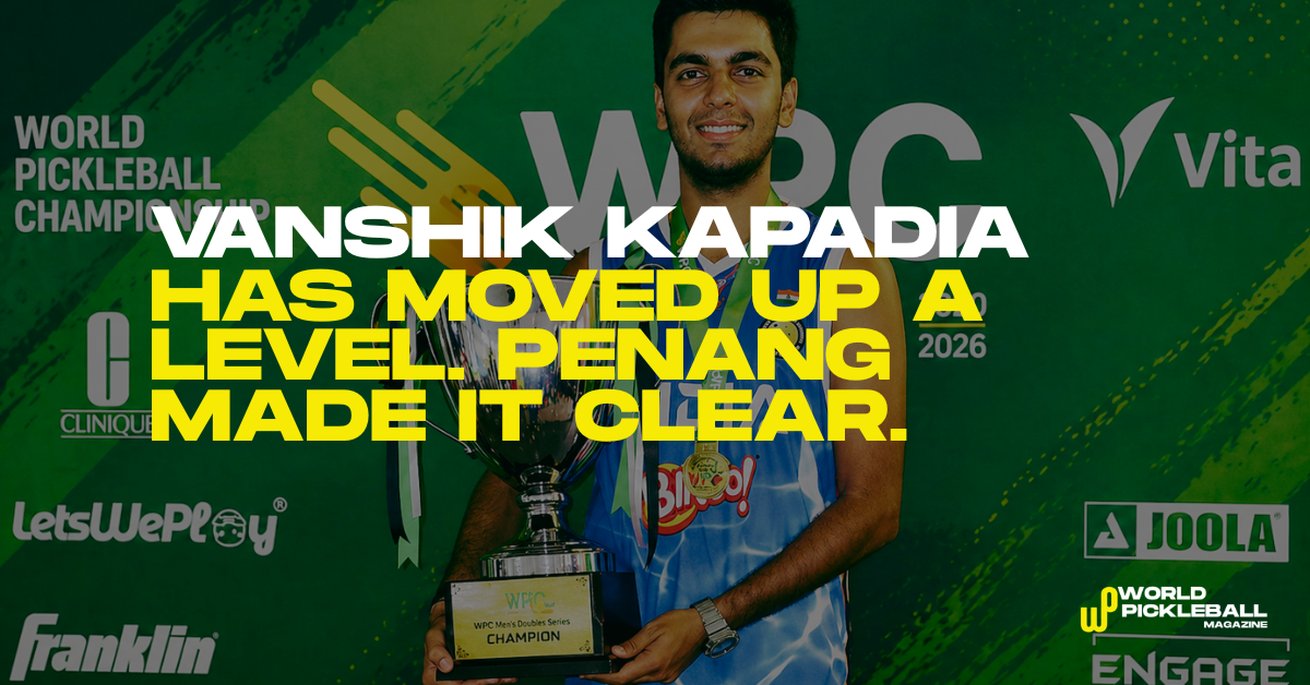 Vanshik Kapadia Has Moved Up a Level. Penang Made It Clear.