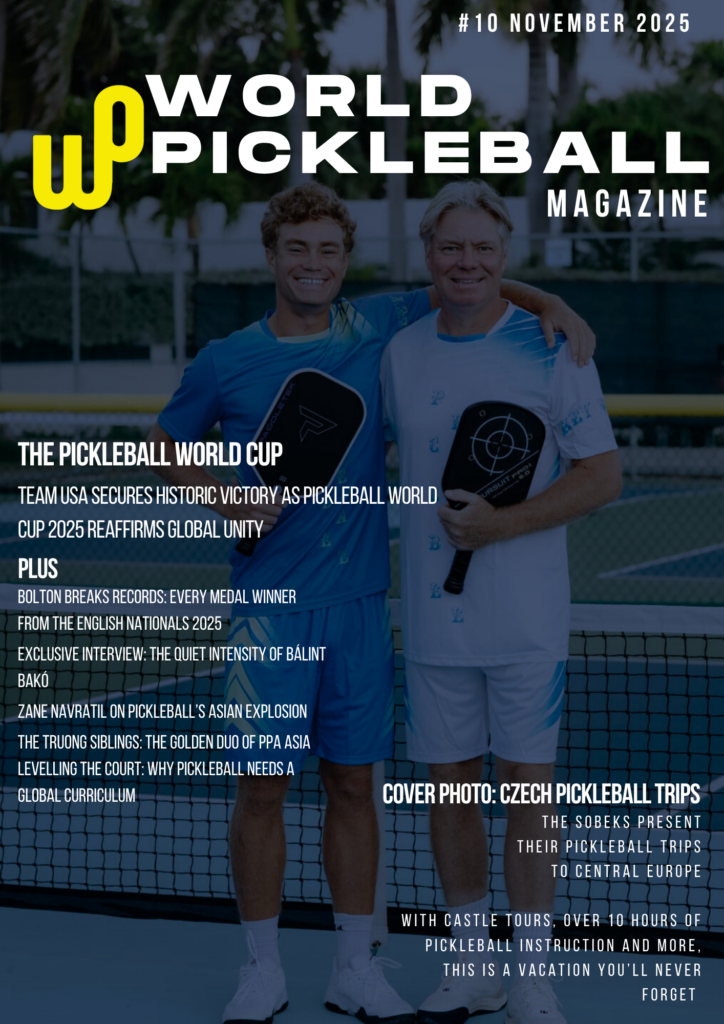 World Pickleball Magazine November 2025 cover