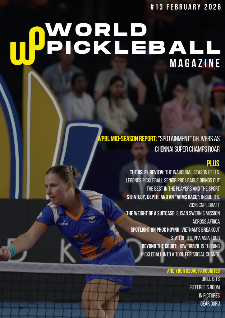 World Pickleball Magazine February 2026 cover