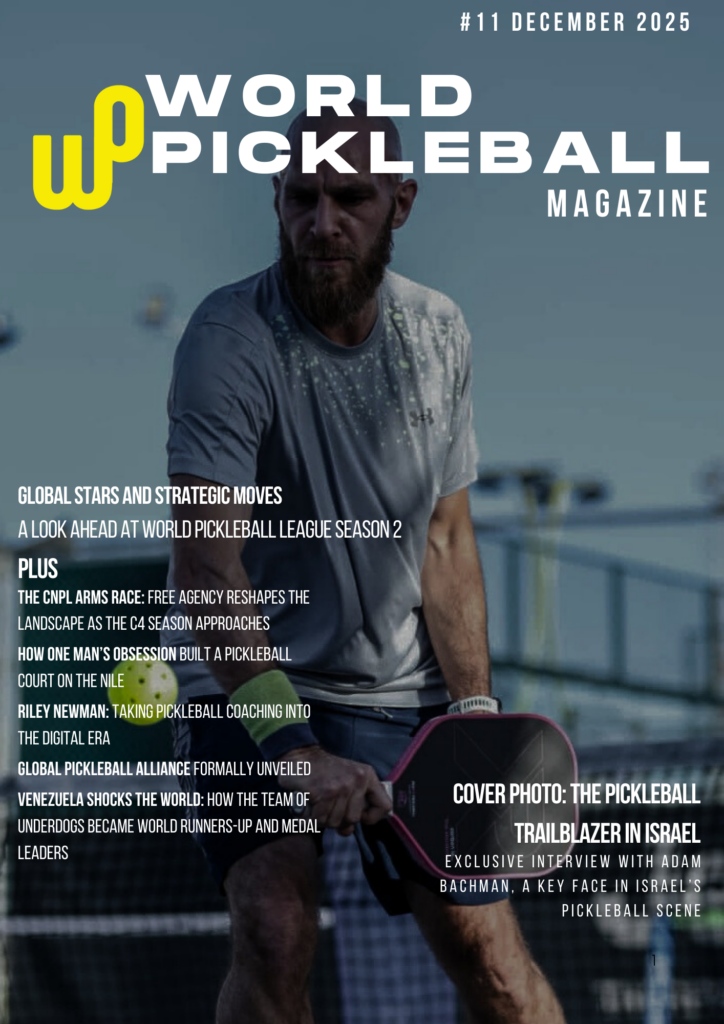 World Pickleball Magazine December 2025 cover