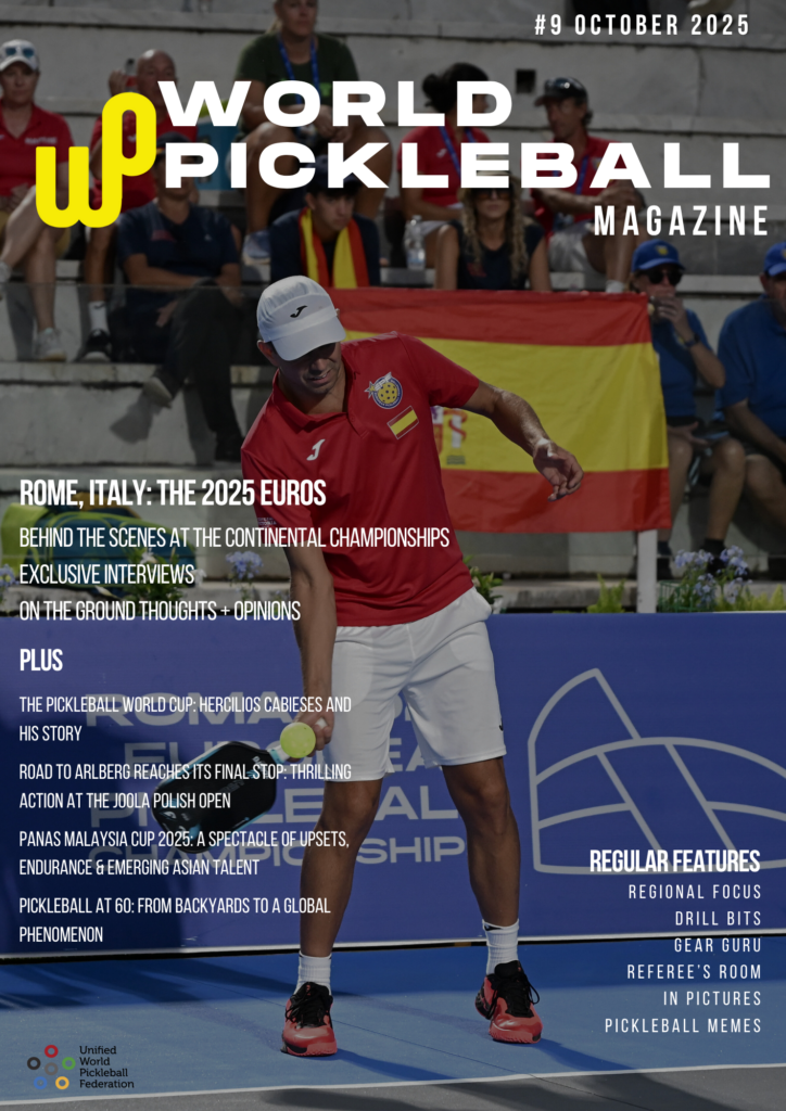 World Pickleball Magazine October 2025 cover