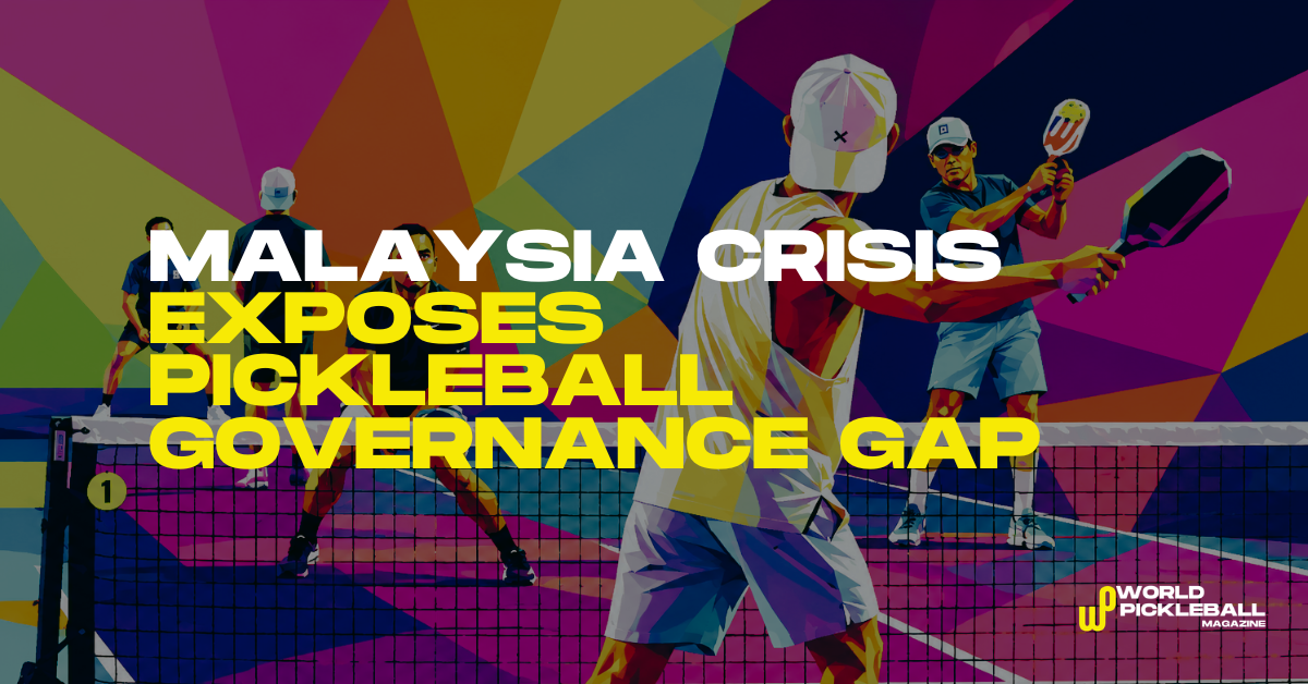 Malaysia’s Federation Crisis Shows What Happens When Pickleball Grows Faster Than Its Institutions