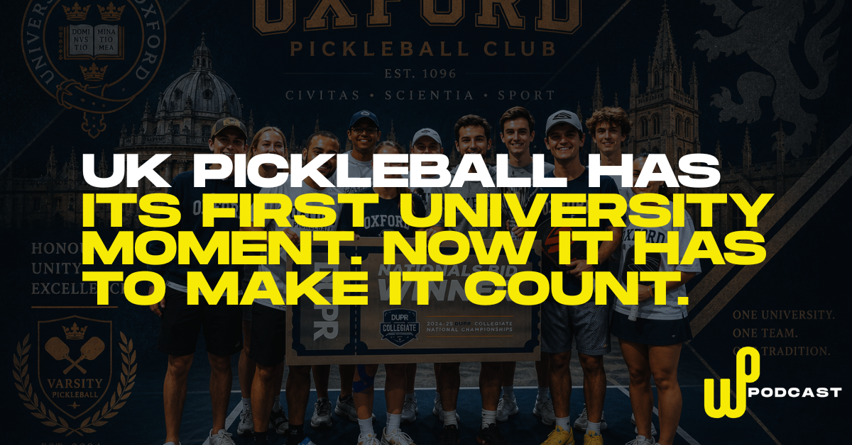 UK university pickleball