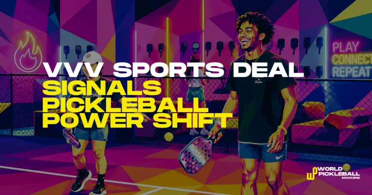 VVV Sports TOPSERIES pickleball acquisition