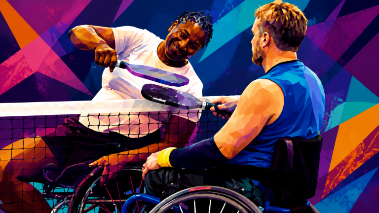 wheelchair pickleball