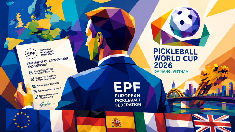 EPF Pickleball World Cup recognition