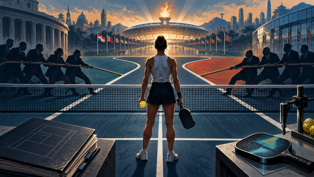 GPF Olympic pickleball pathway
