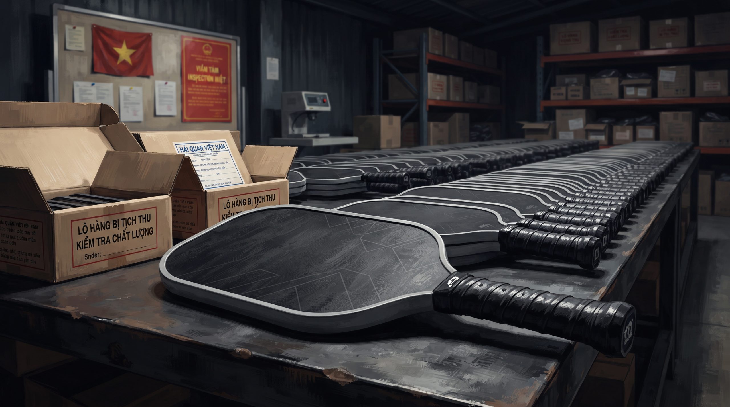 counterfeit JOOLA paddles Vietnam