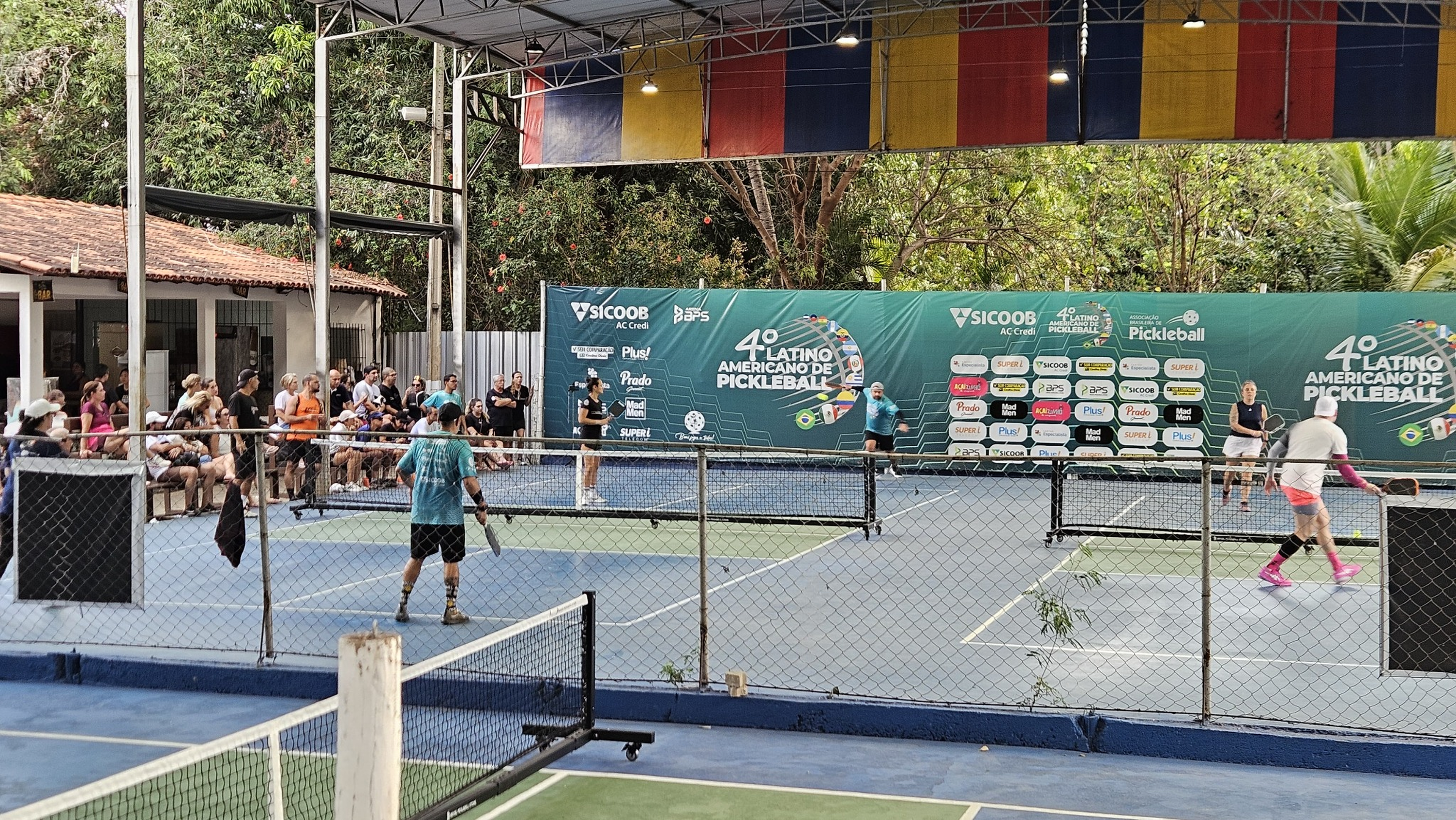 Latin American Pickleball Tournament match