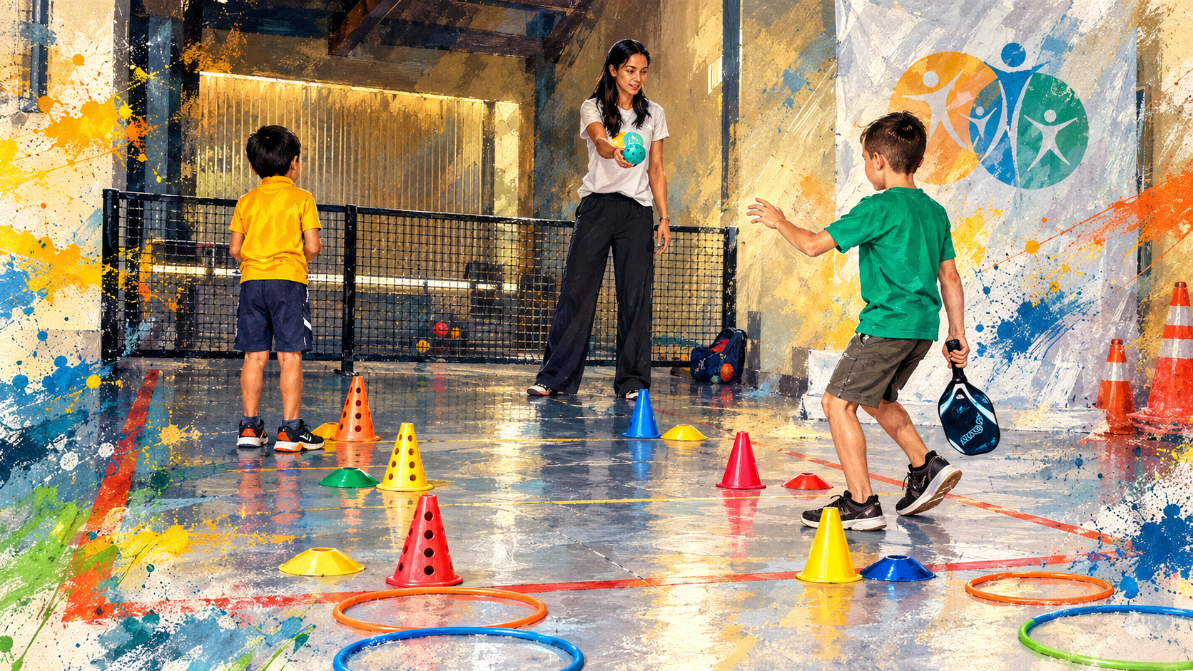 pickleball children Brazil